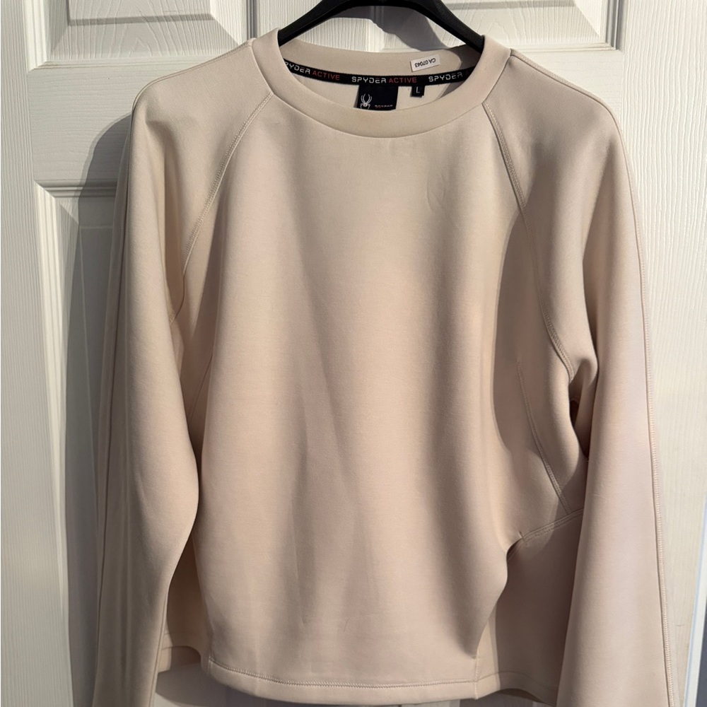 Spyder Active Light Beige Performance Top